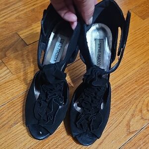 Steve Madden Women's Black Heels